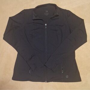 Cabi Women’s Large Black Athleisure Full Zip Jacket